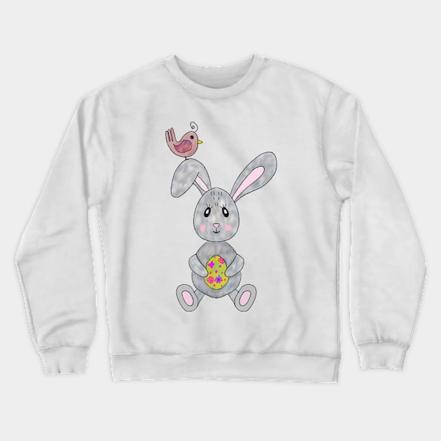 Easter Bunny Crewneck Sweatshirt by Satic